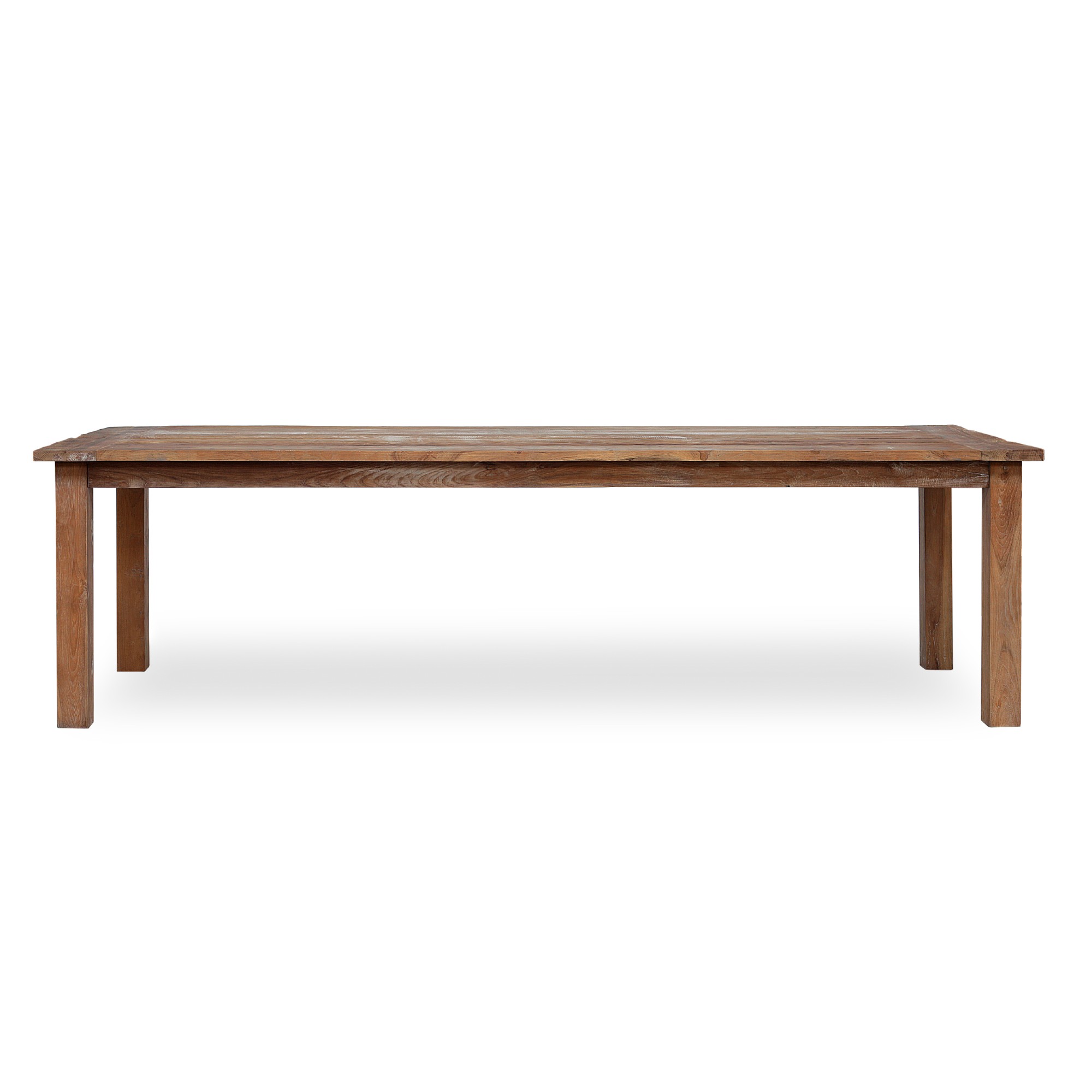 Esstisch aus recyceltem Teak ohne Schublade, L 300 cm, B 100 cm, H 78 cm