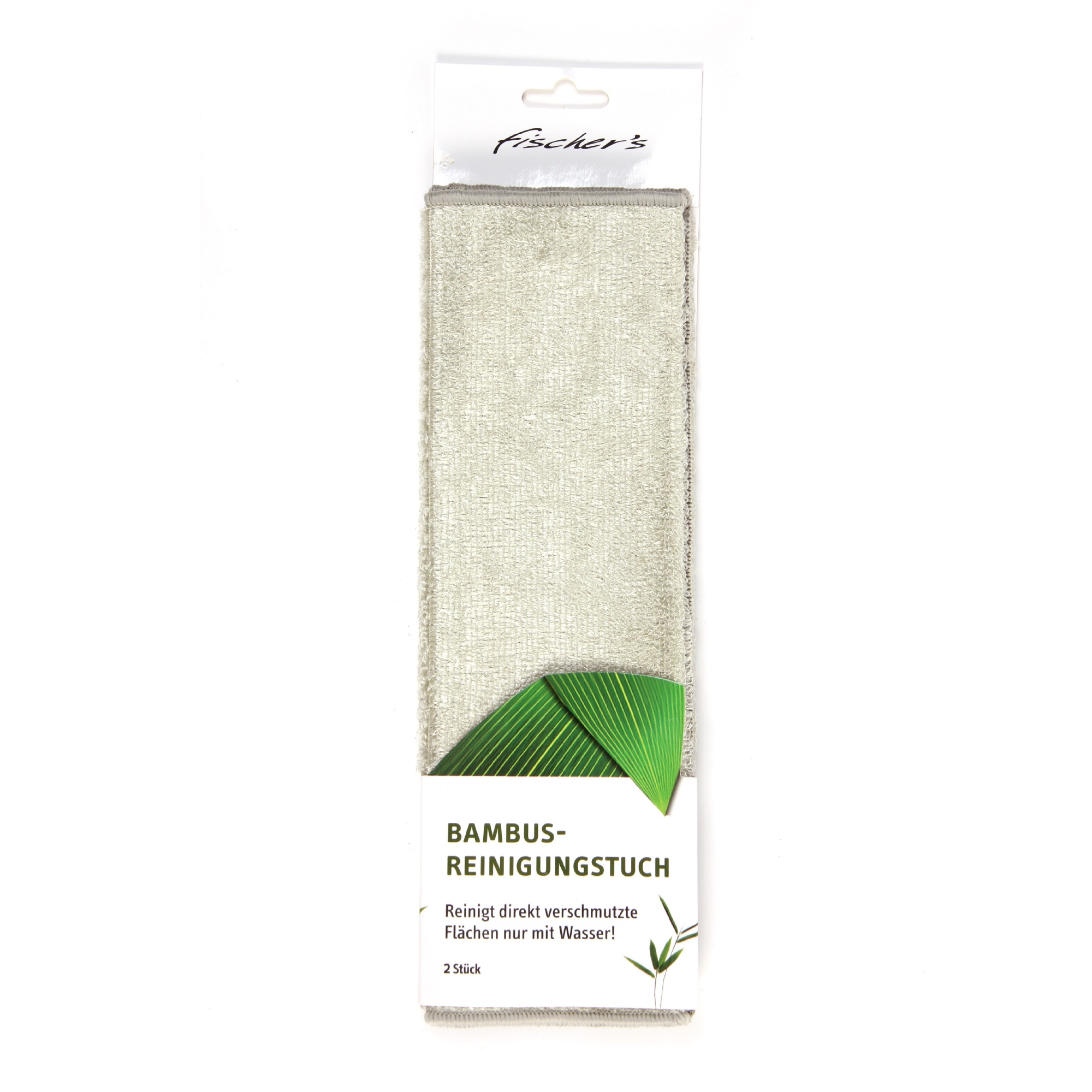 Reinigungstuch aus Bambusfasern mint, 2er-Pack, L 27 cm, B 30 cm