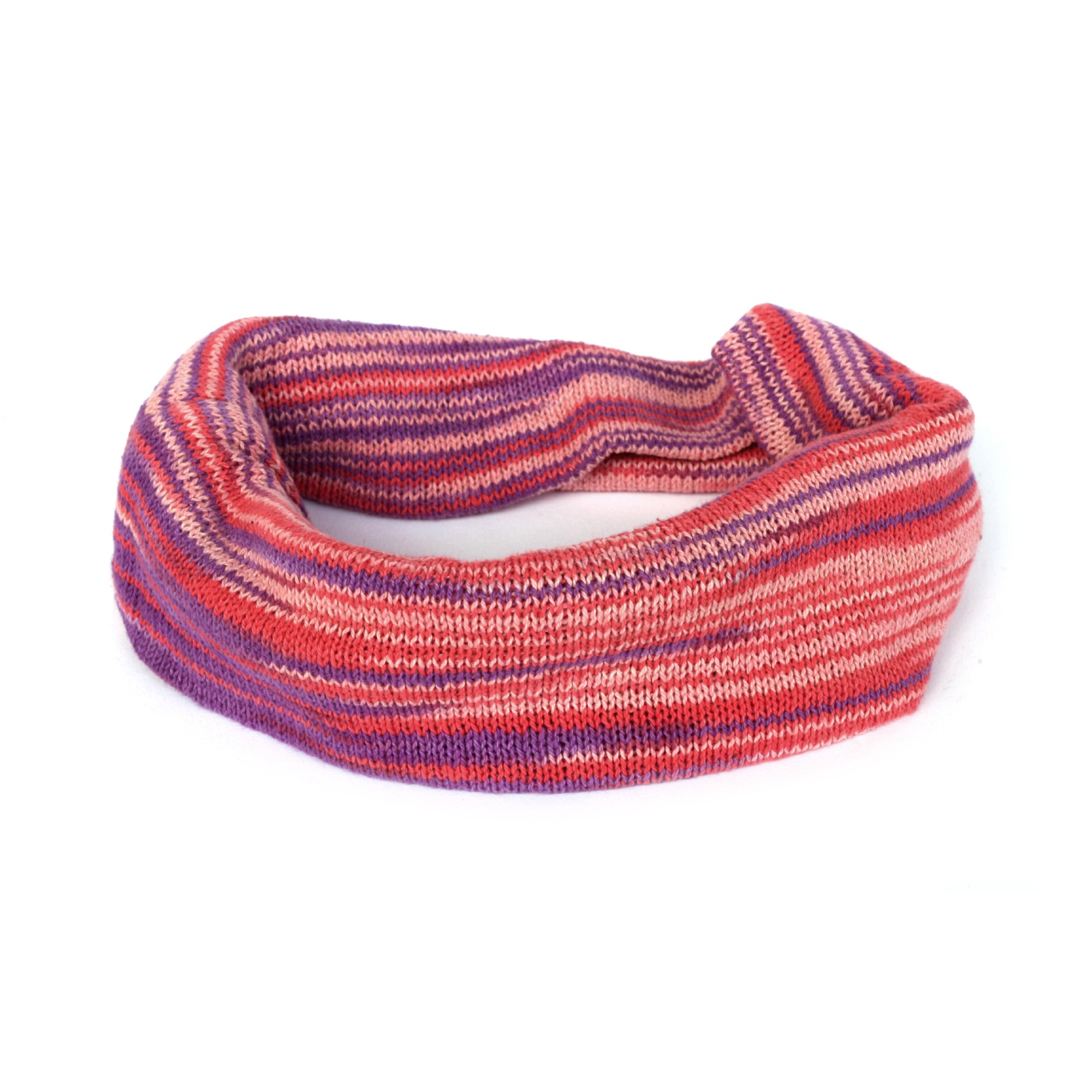 Stirnband, koralle, B 20 cm, H 8 cm