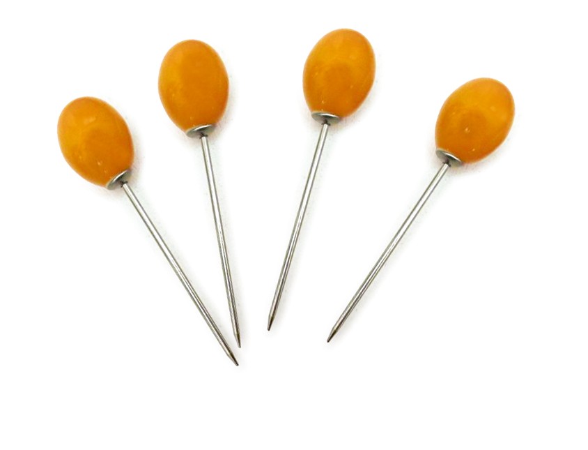 Pieker 'Becco', orange, T 8,5 cm, B 2 cm, H 2 cm