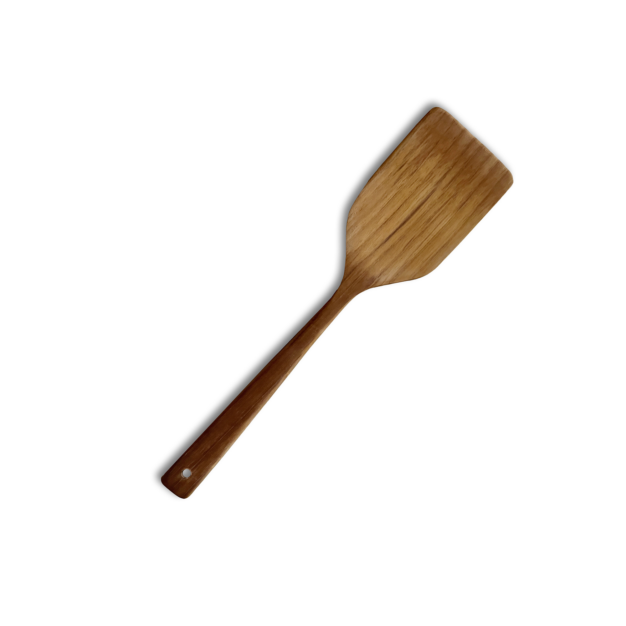 Pfannenwender aus Teak, L 28 cm, B 7 cm