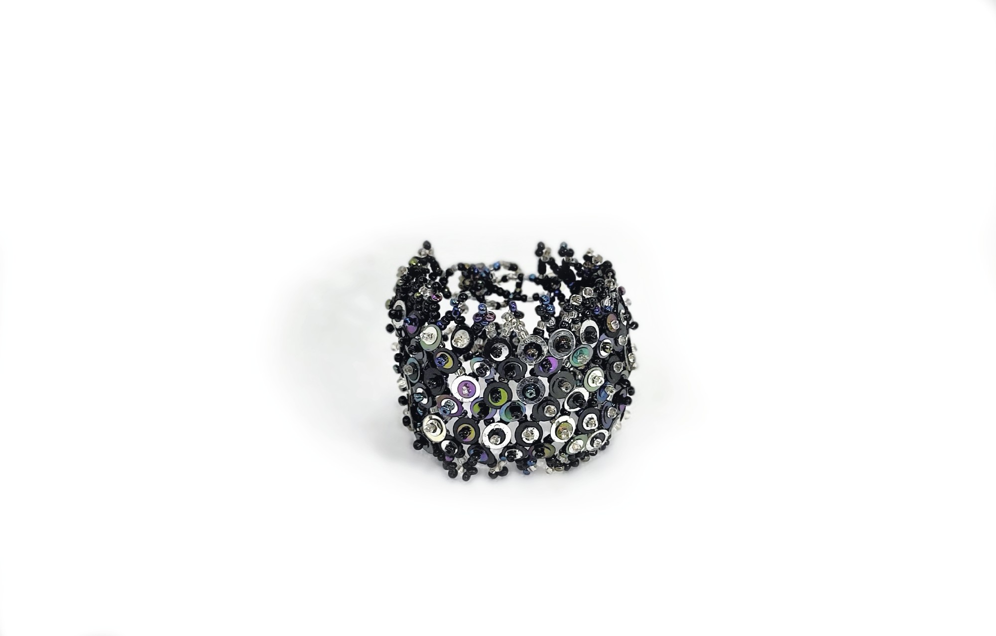 Armband 'Eyes', multicolor, L 9 cm, B 4 cm, H 2 cm