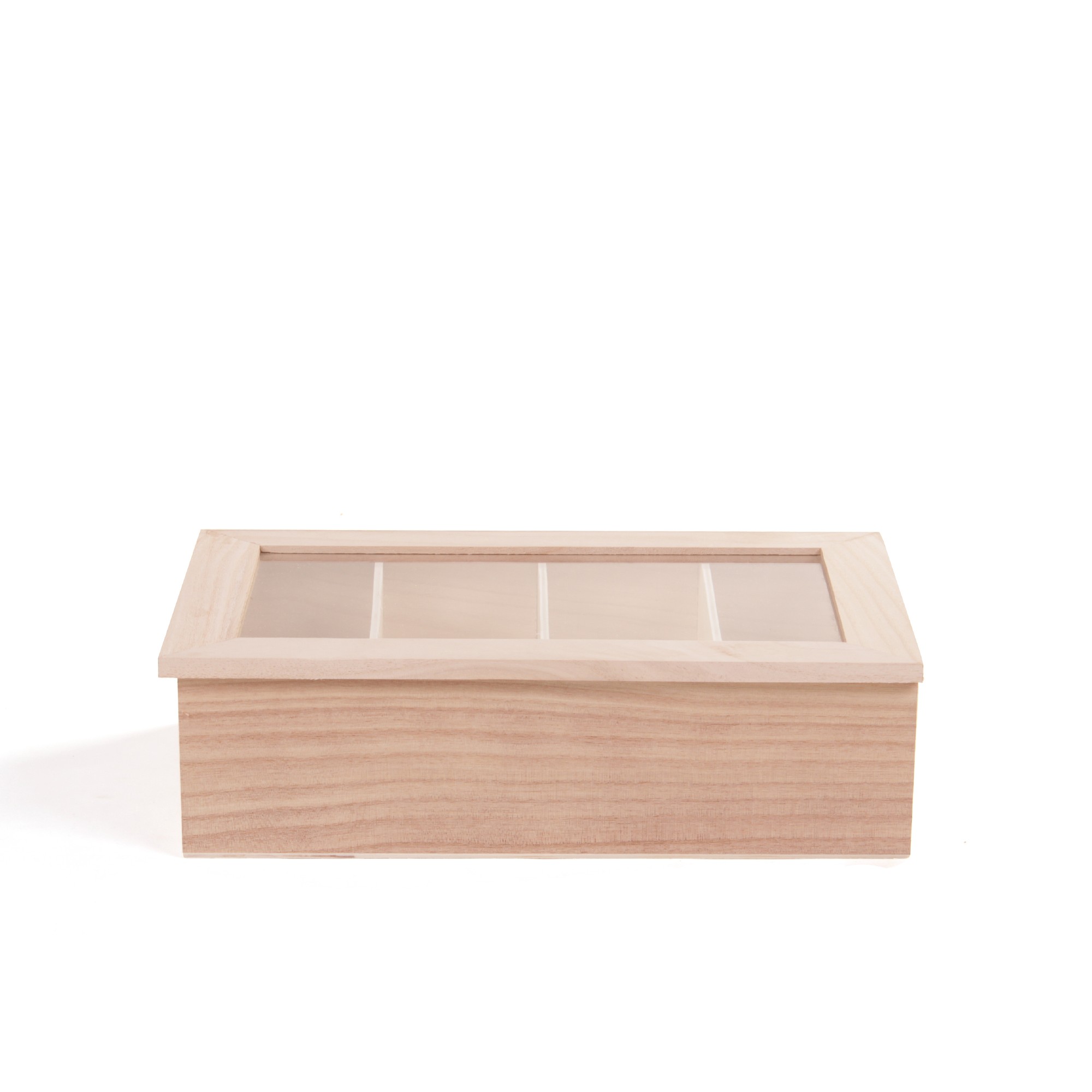 Sortierkasten 'Harbin', mit 4 Fächern, L 21 cm, B 32 cm, H 9 cm