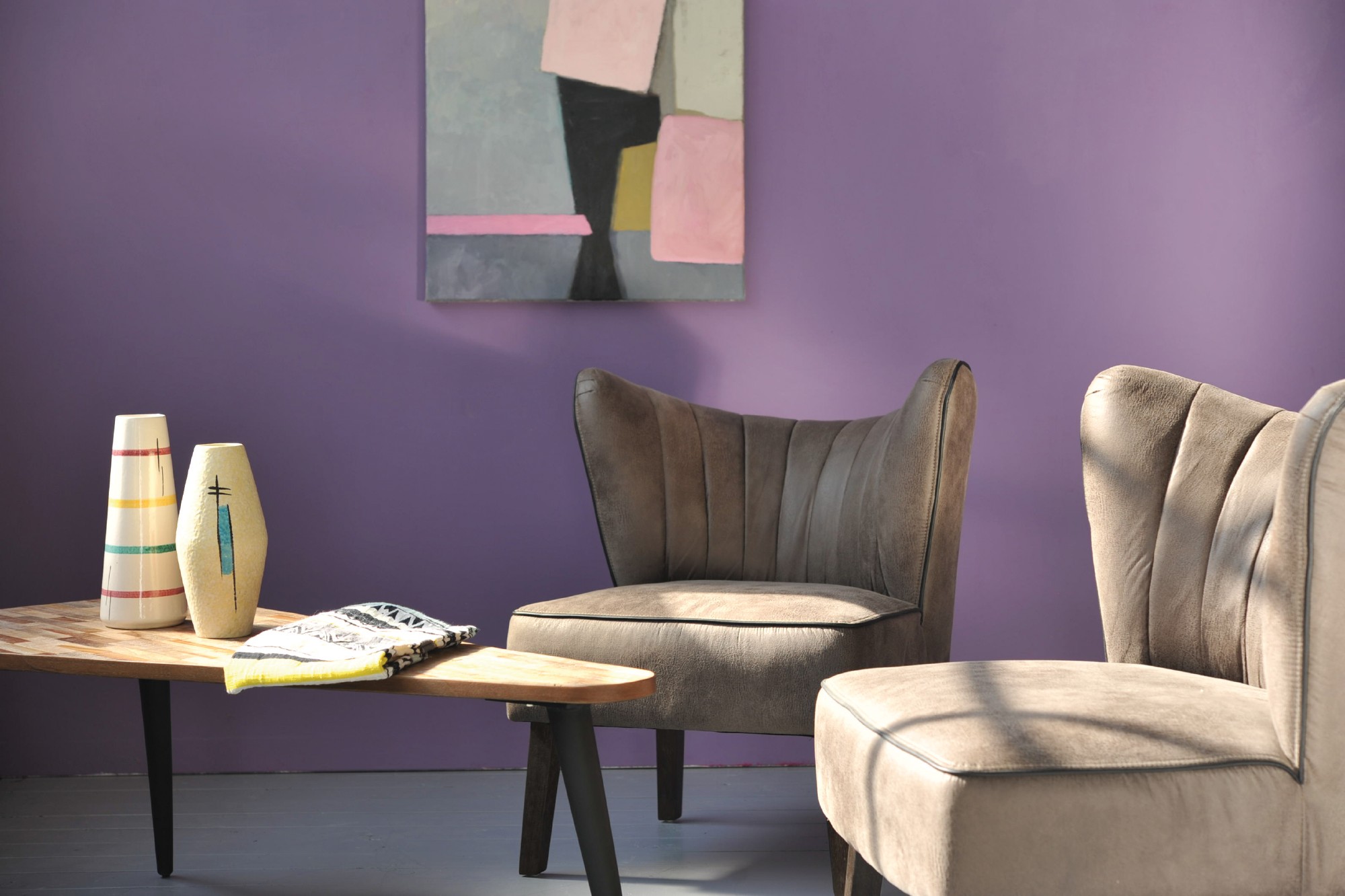 Cocktailsessel 'Gent', braun, T 66 cm, B 72 cm, H 77 cm