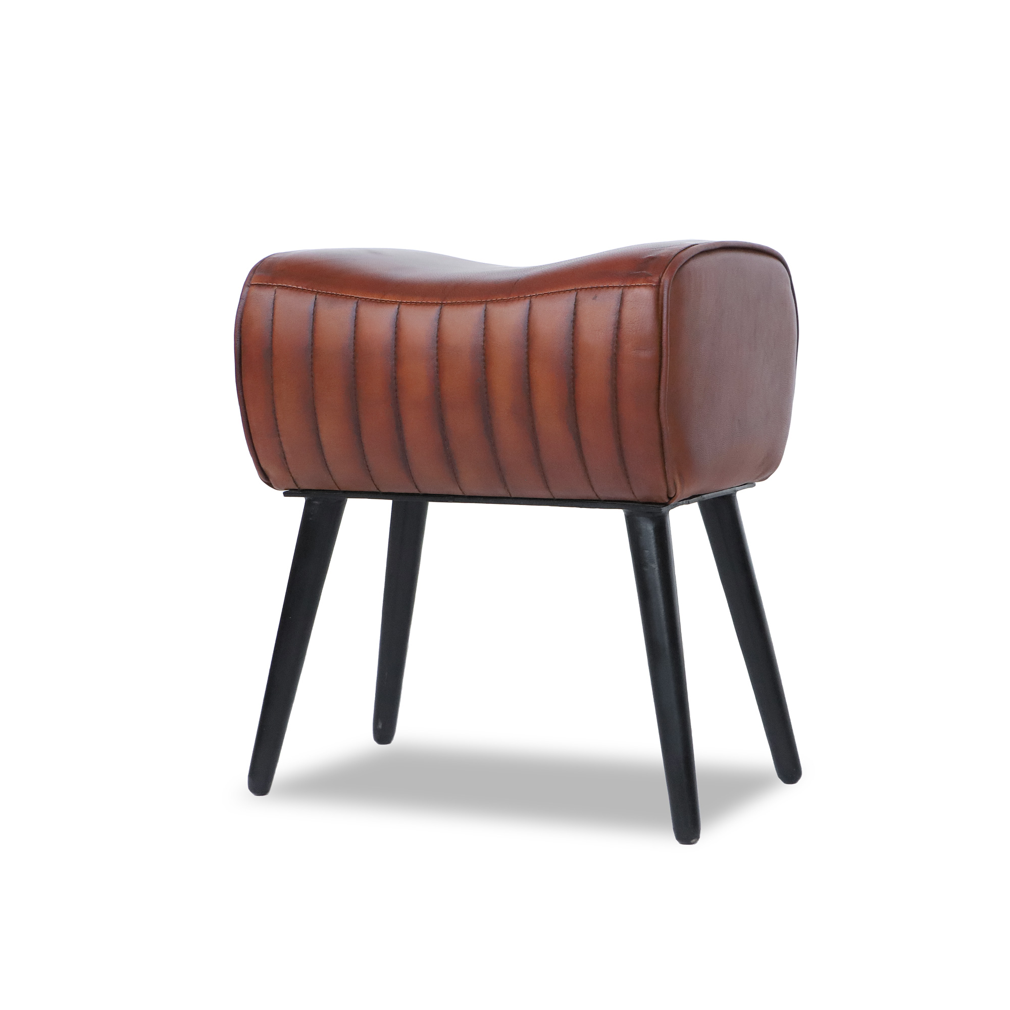 Sitzbock 'Mick', braun, L 38 cm, B 27 cm, H 45 cm