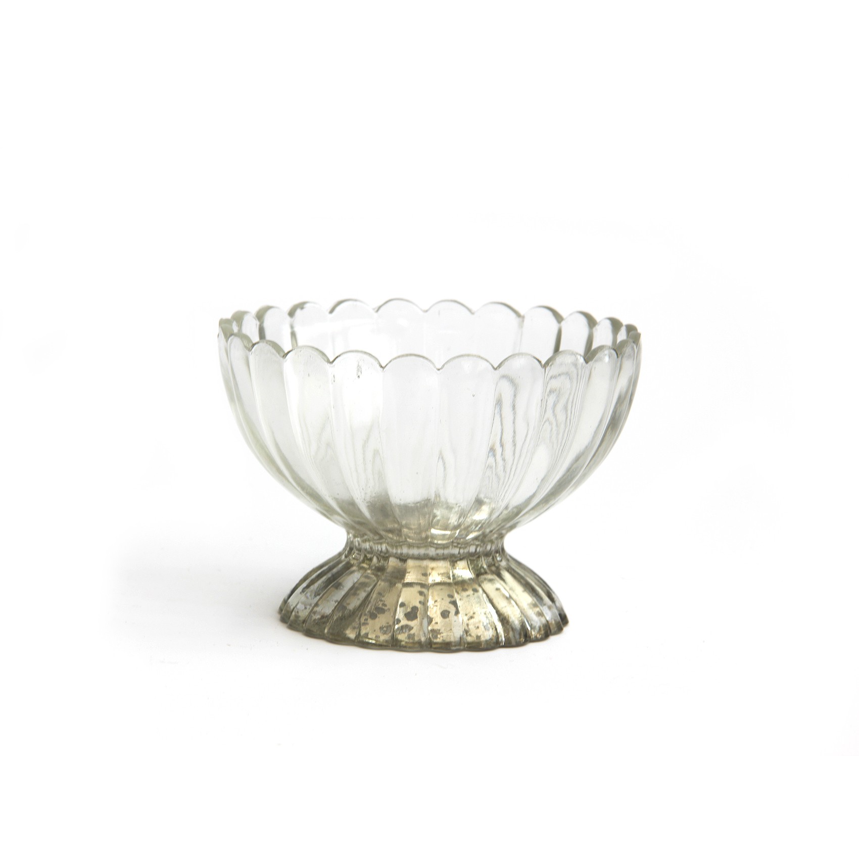 Schale "Brecht", silber, Ø 15 cm, H 10 cm
