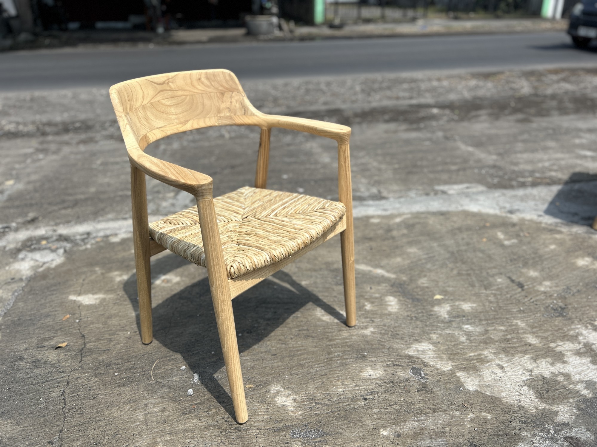 Stuhl 'Kennedy', natur, B 58 cm, T 56 cm, H 78 cm