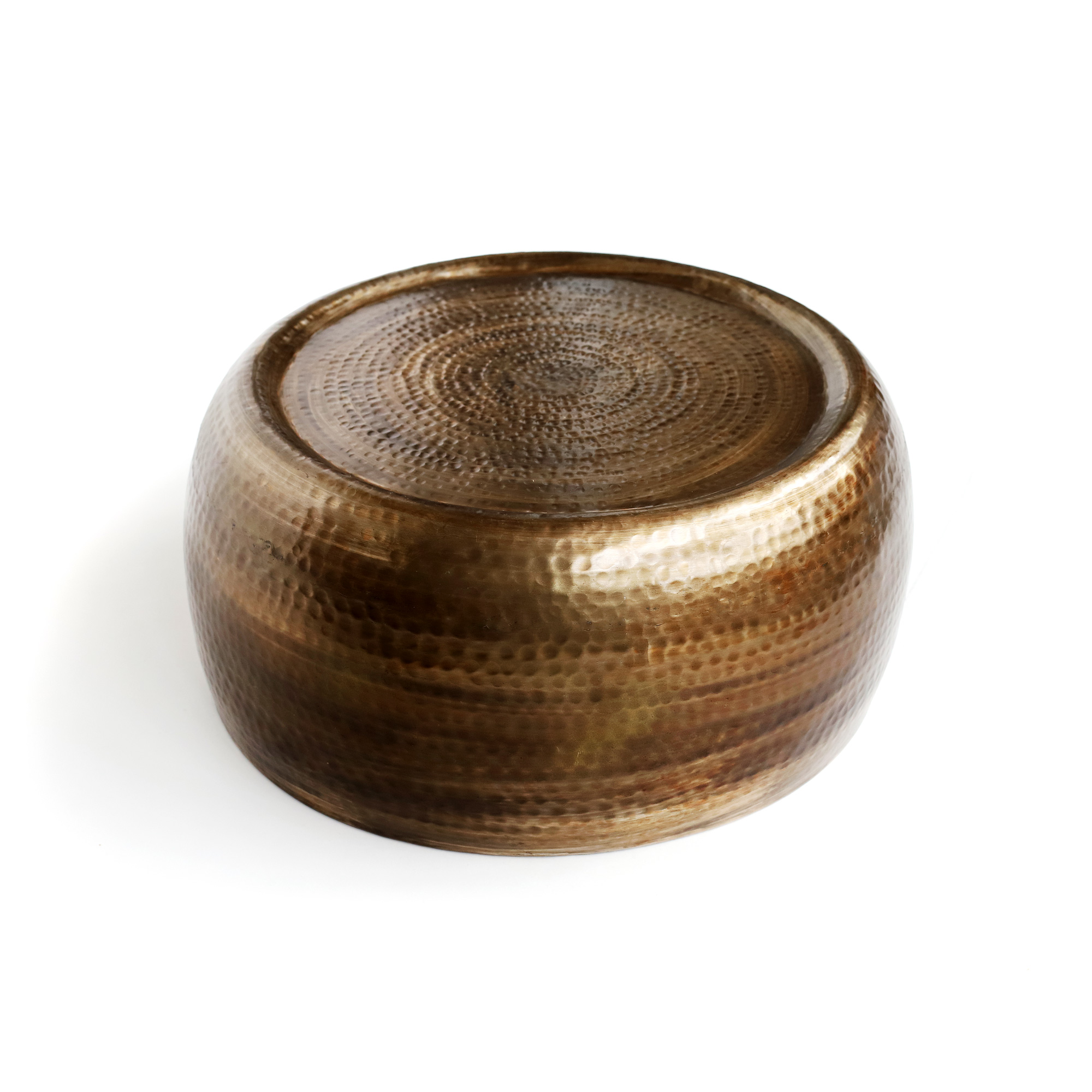 Kaffeetisch 'Laya', messing, Ø 56 cm, H 27 cm