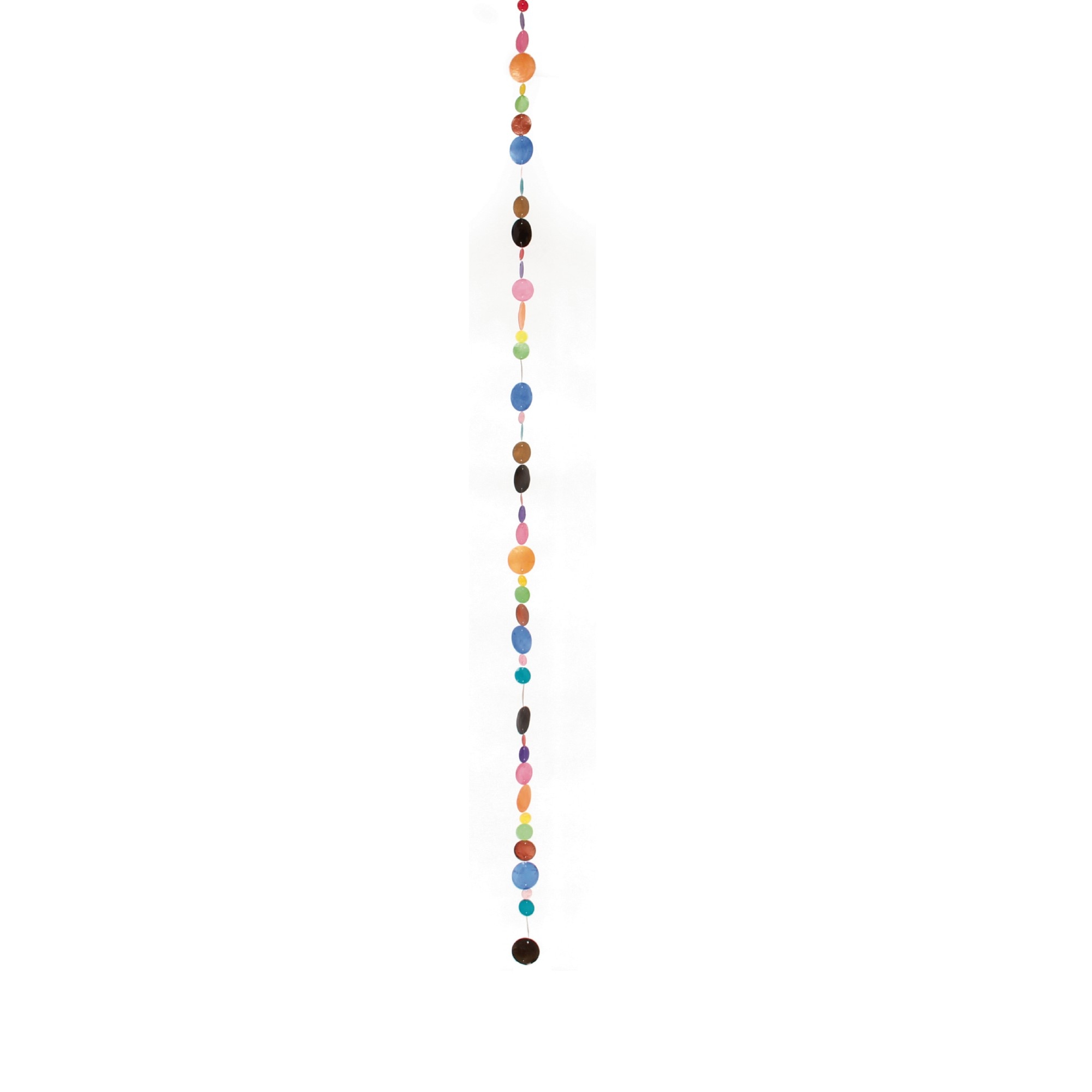 Muschelband, bunt, L 180cm