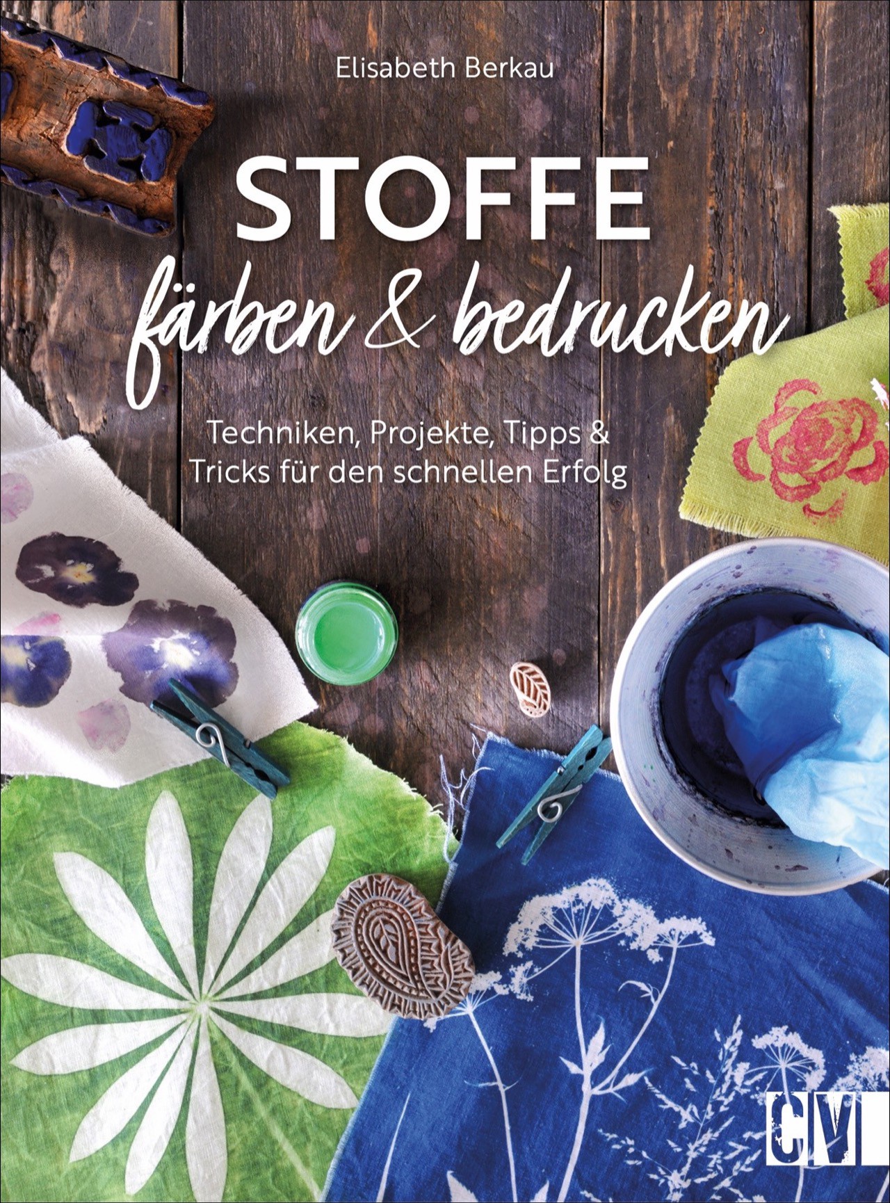 Buch 'Stoffe färben & bedrucken'