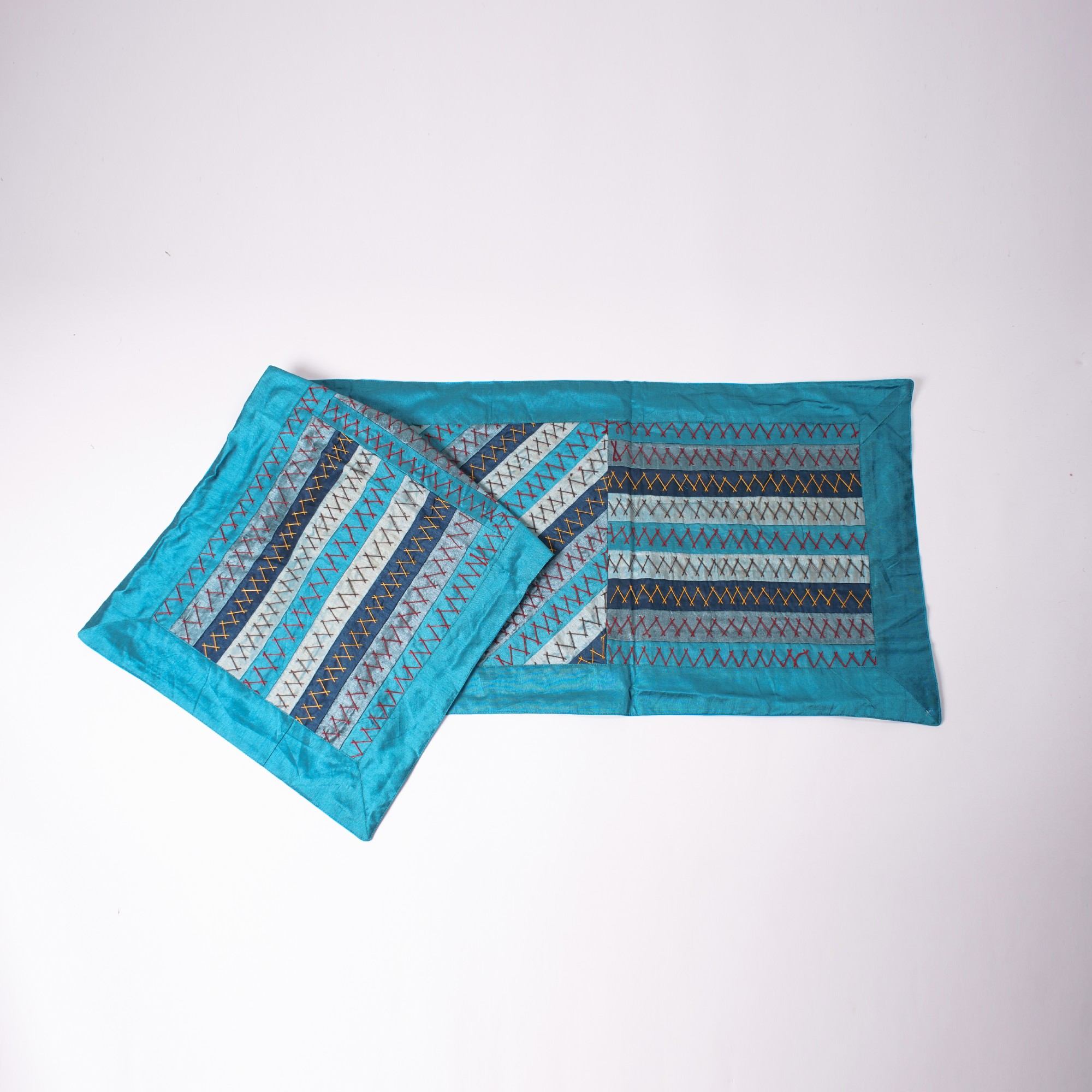 Tischläufer, blau, L 150 cm, B 45 cm