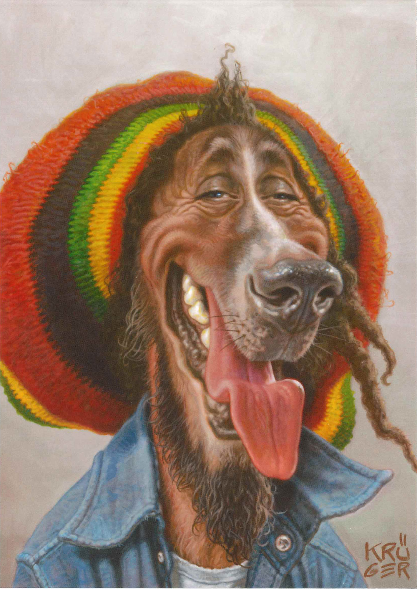 Postkarte 'Robbie'