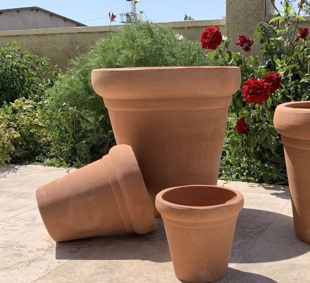 Pflanzkübel, Terracotta, Ø 45 cm, H 45 cm