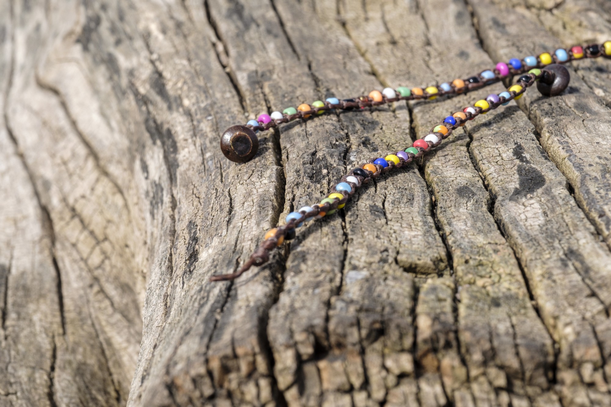 Armband 'Cavin', handgefertigt, multicolor