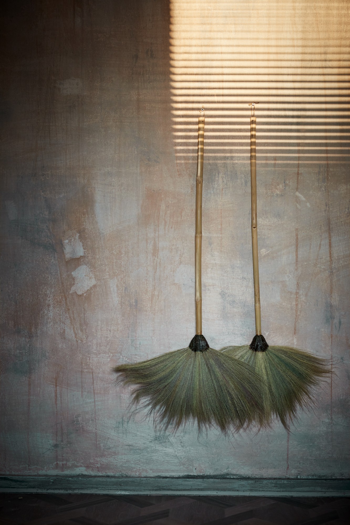 Besen thailändisch, natur, L 100 cm, B 55 cm