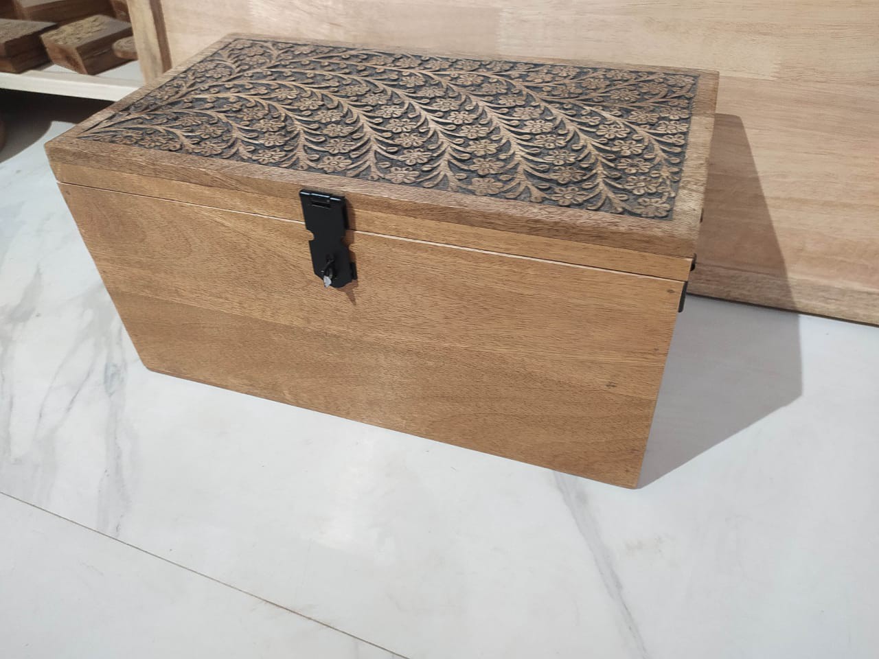 Truhe 'Dereendt', B 46 cm, T 25 cm, H 23 cm