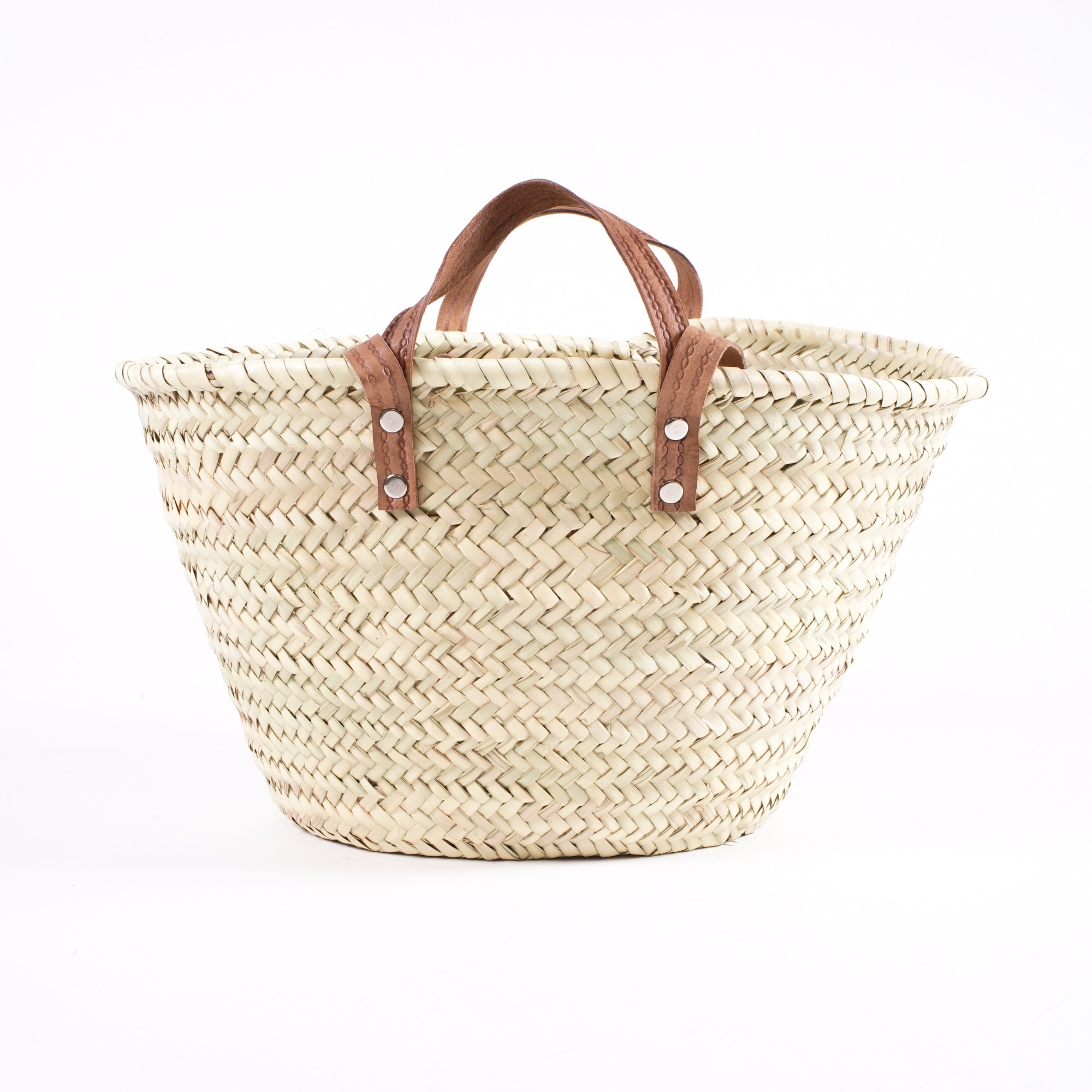 Strandtasche aus Palmgras M, B 45 cm, L 25 cm, H 28 cm