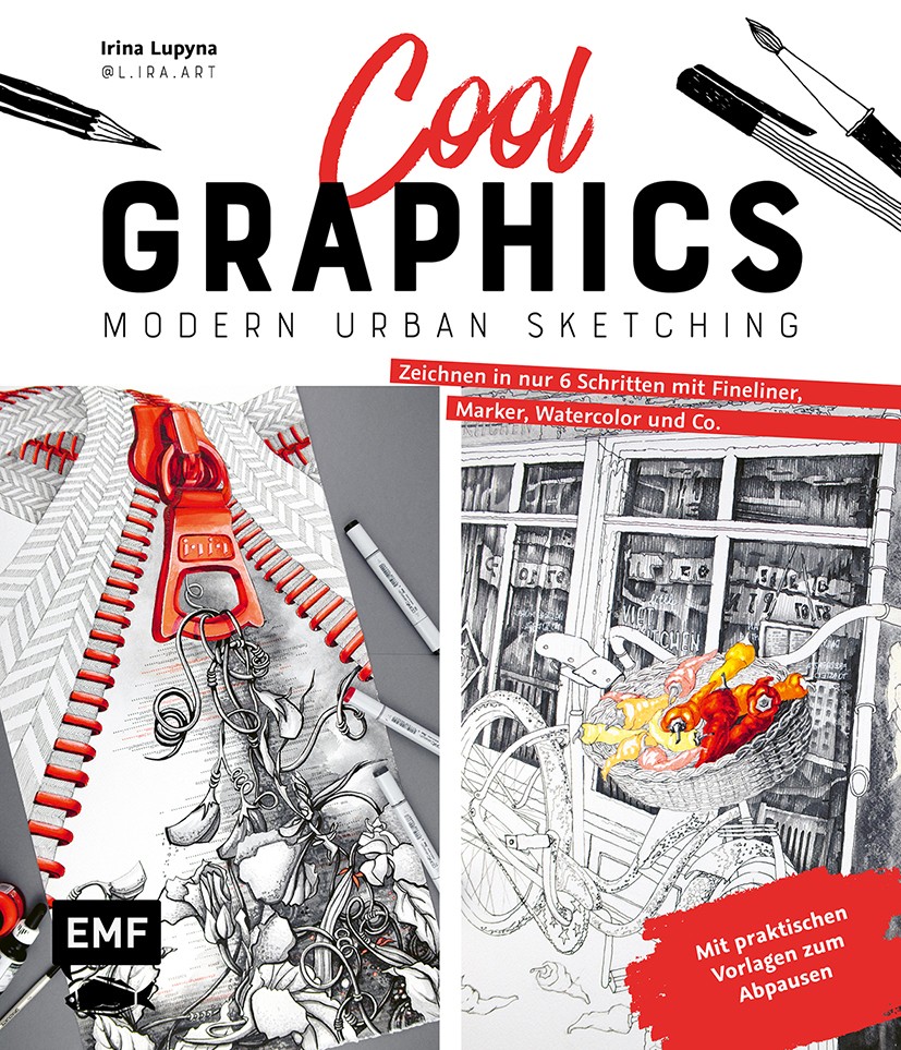 Buch 'Cool Graphics', Modern Urban Sketching