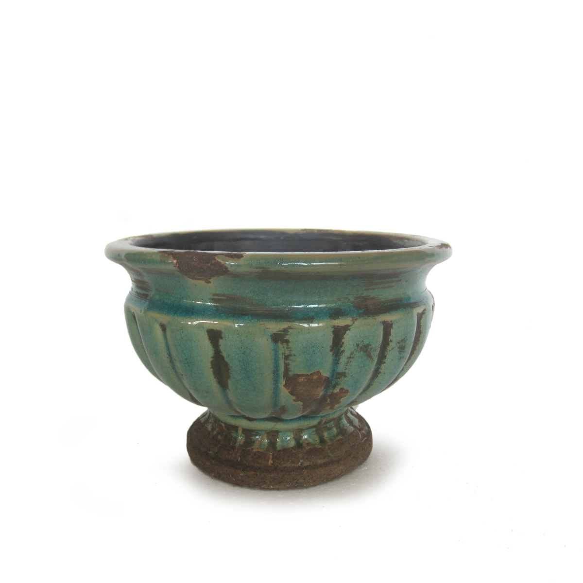 Pflanztopf "Privas S", grün, Ø 15 cm, H 10 cm