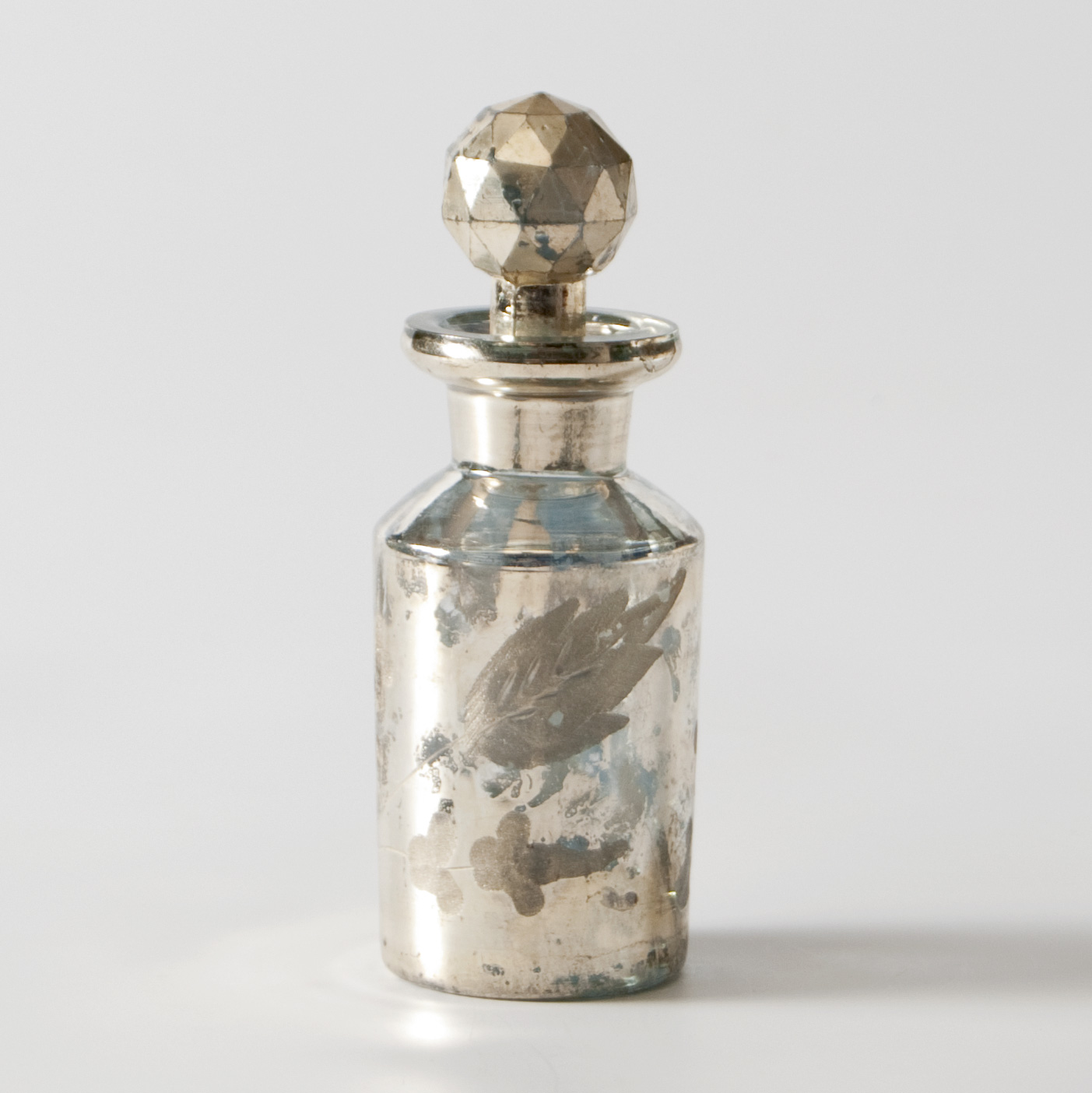 Flacon "Gascogne", silber, H 15 cm, Ø 5 cm