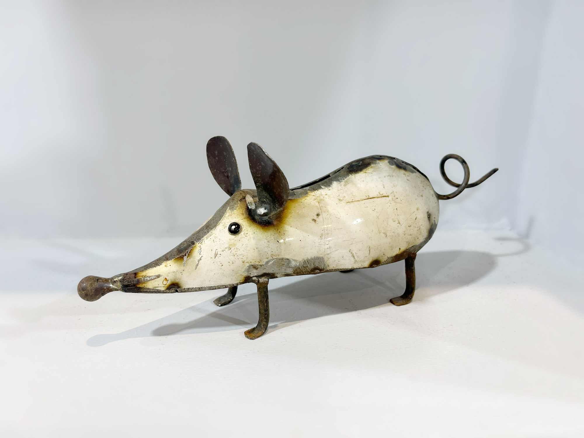 Spardose 'Maus', weiß, B 26 cm, L 8 cm, H 9 cm