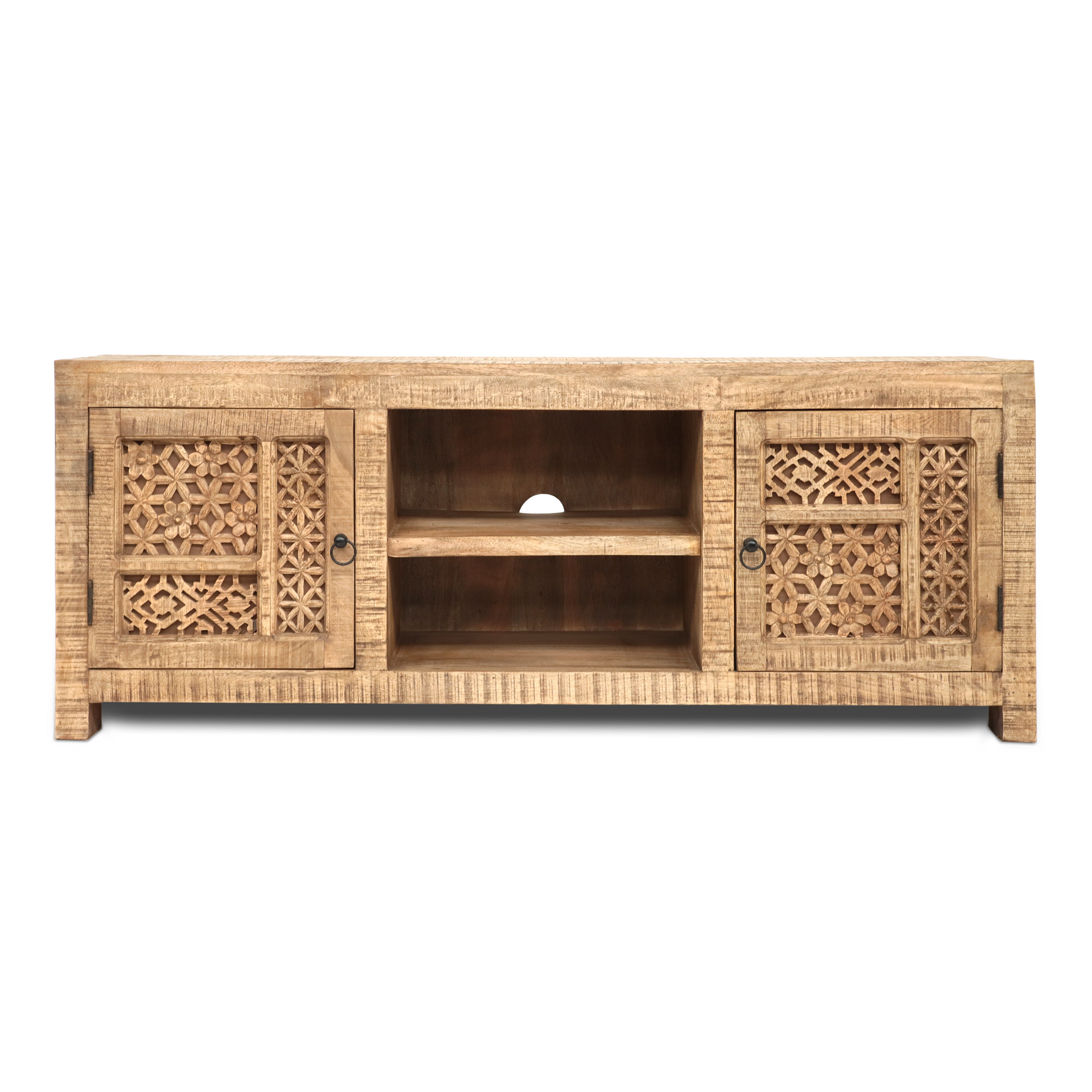 TV-Board 'Shibali' aus Mangoholz, B 150 cm, H 58 cm, L 40 cm