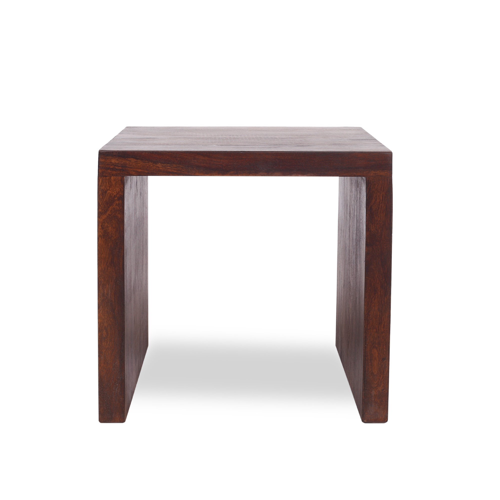 Beistelltisch, braun, L 50 cm, B 50 cm, H 50 cm