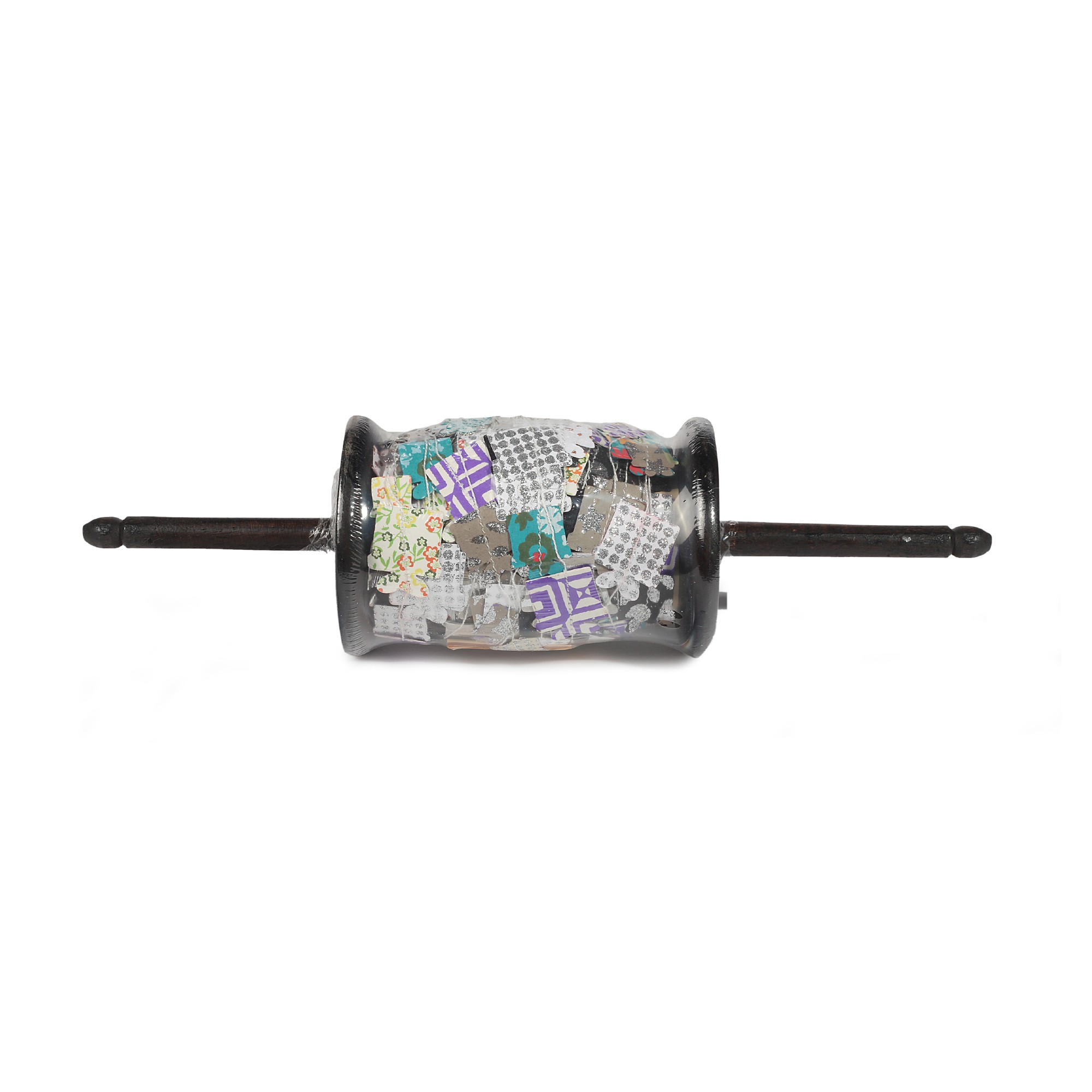Girlande Geschenk, 25m-Spule, multicolor