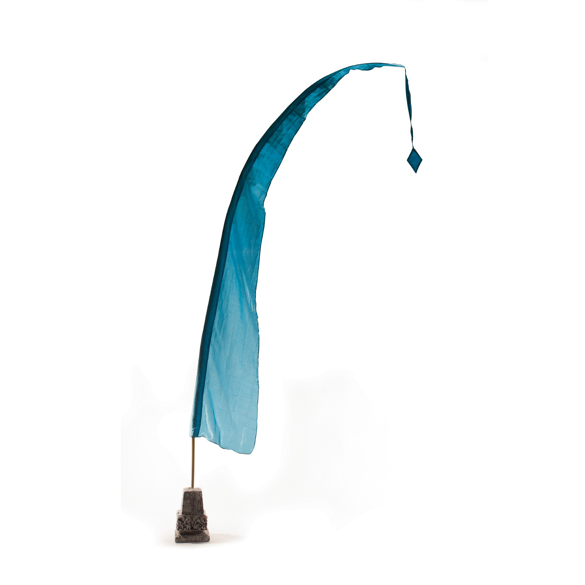 Balifahne 2 Meter, blau