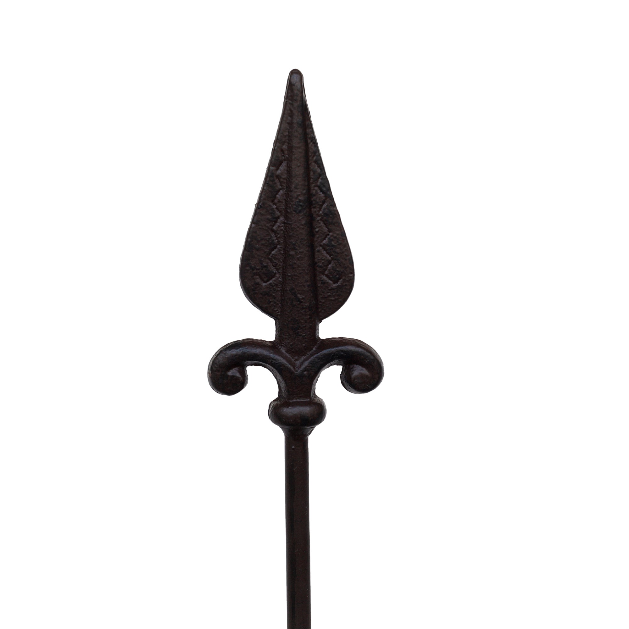 Gartenstecker 'Lilie' aus Schmiedeeisen, H 110 cm