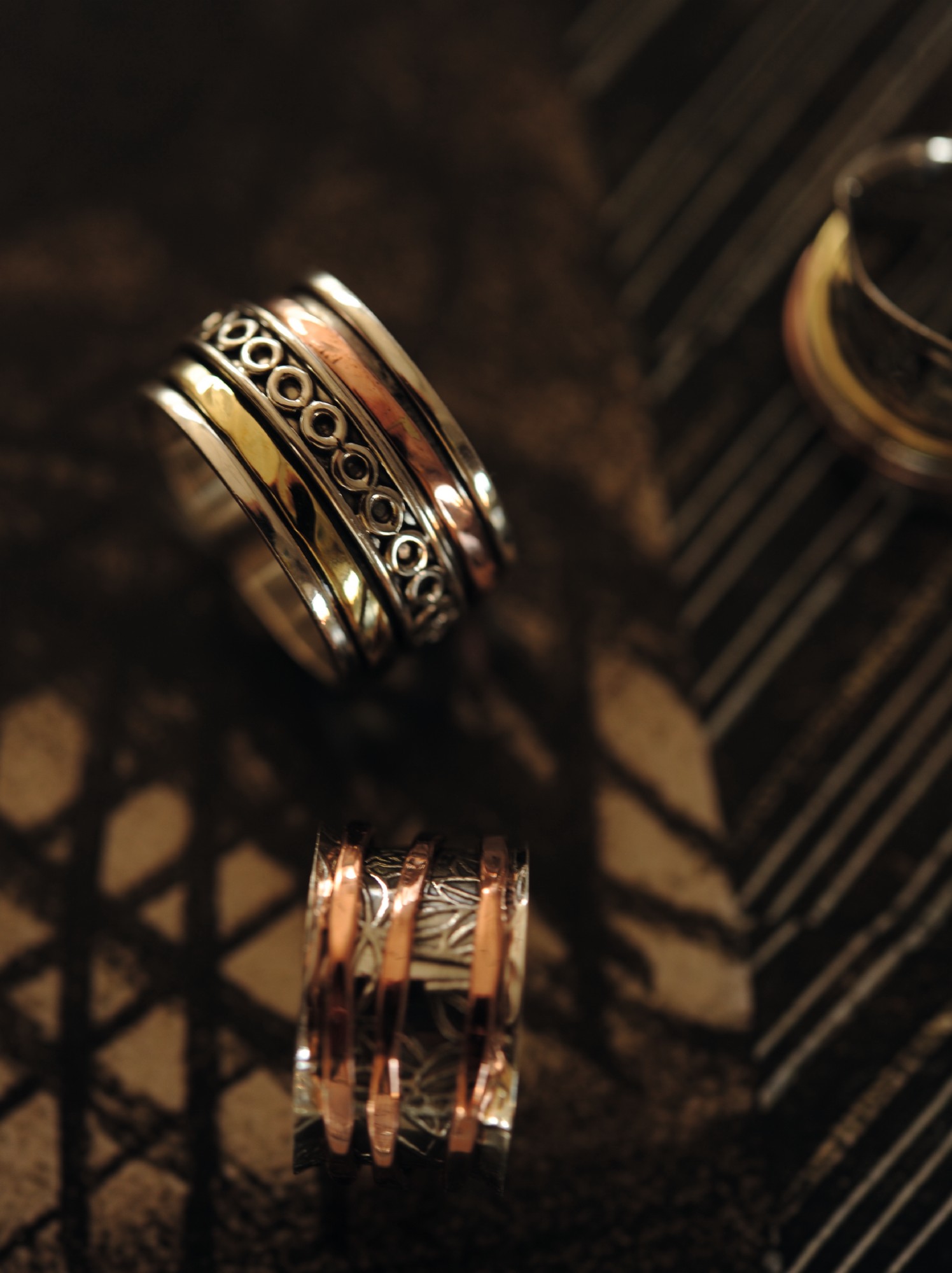 Meditationsring 925er Sterlingsilber