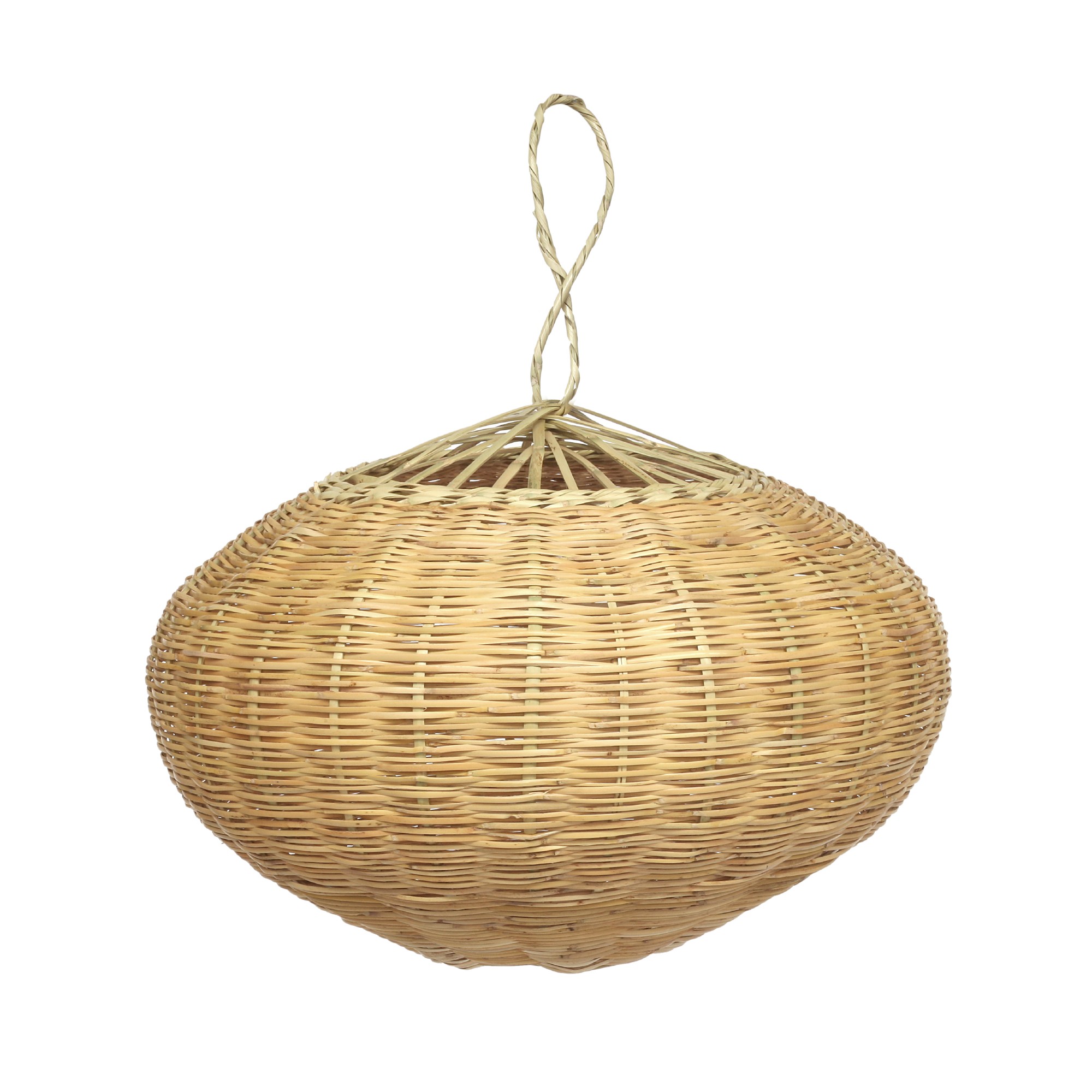 Lampenschirm 'Nouria', Schilf, Ø 50 cm, H 35 cm