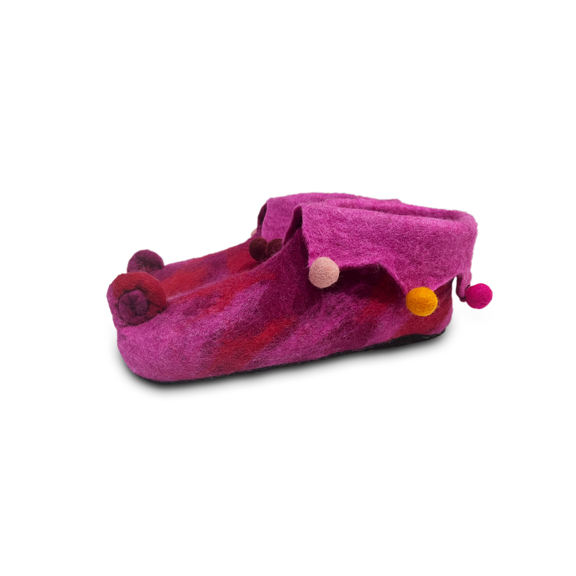 Harlekin-Pantoffeln 'Batik' pink, in 3 Größen