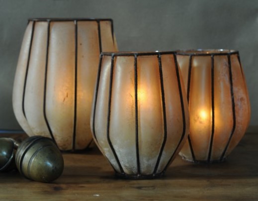 Windlicht 'Guilerre', Ø 10 cm, H 16 cm