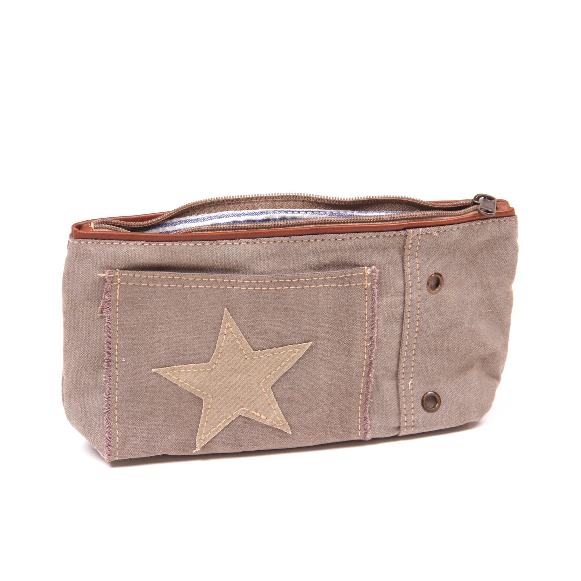 Etui 'One Star', grau, B 29 cm, H 16 cm