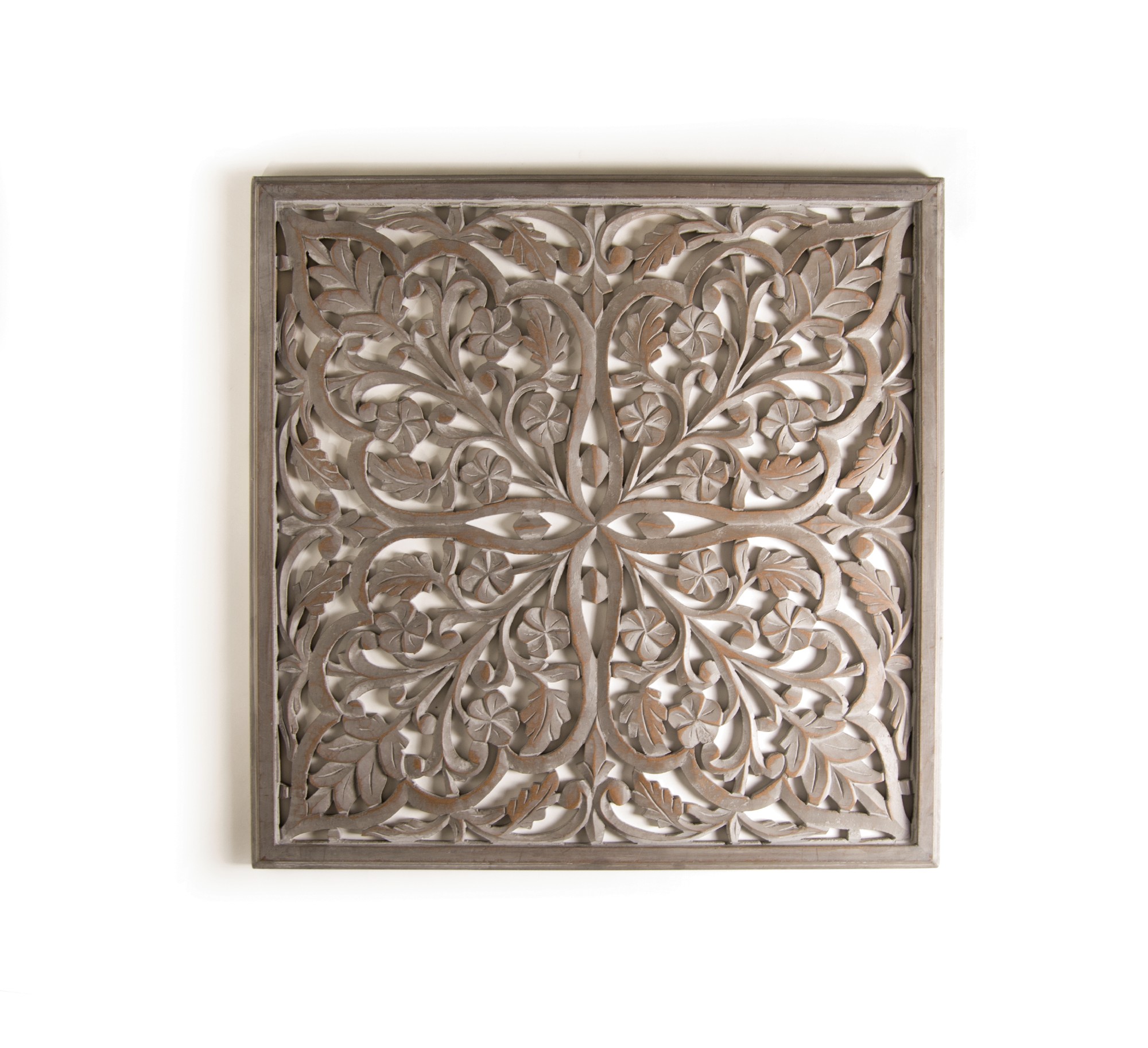 Wandpanel 'Larisse', grau, B 90 cm, H 90 cm, L 2 cm