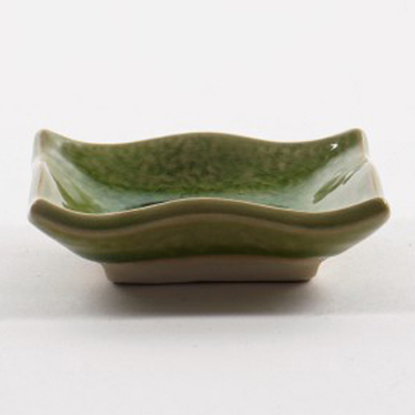 Ablage, grün, L 9 cm, B 7 cm
