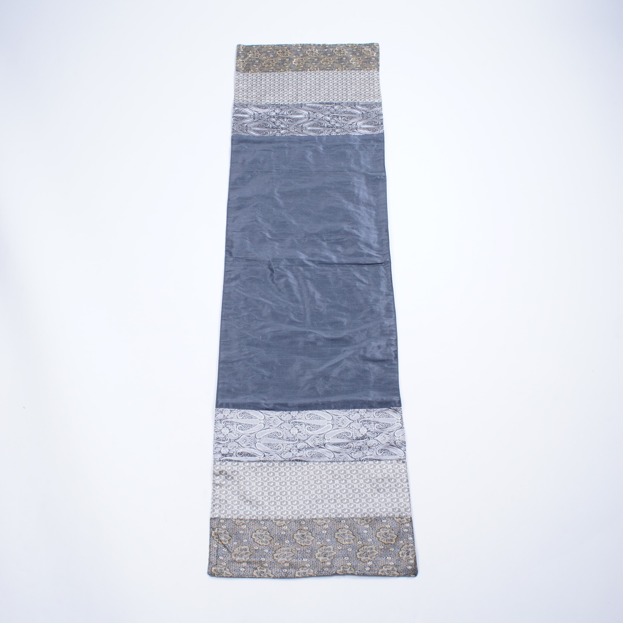 Tischläufer "Smokey", grau/weiß, L 150 cm, B 40 cm