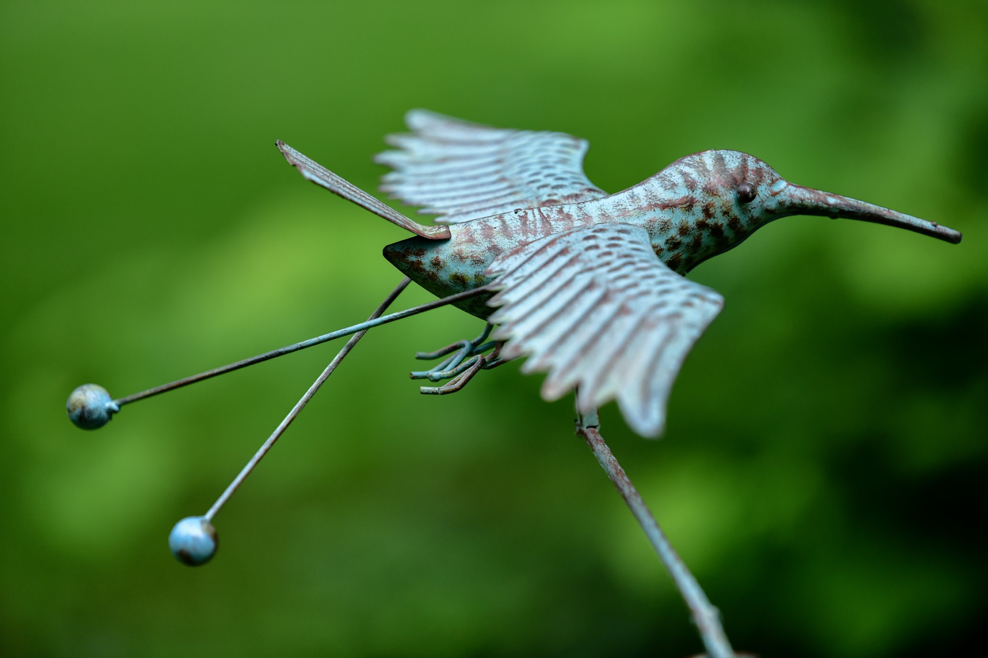 Balance-Akt 'Kolibri Klaus', L 38 cm, B 46 cm, H 115 cm