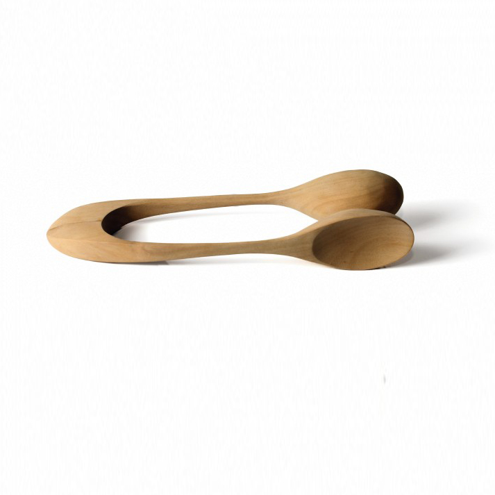 Schlaglöffel aus Holz, L 25 cm