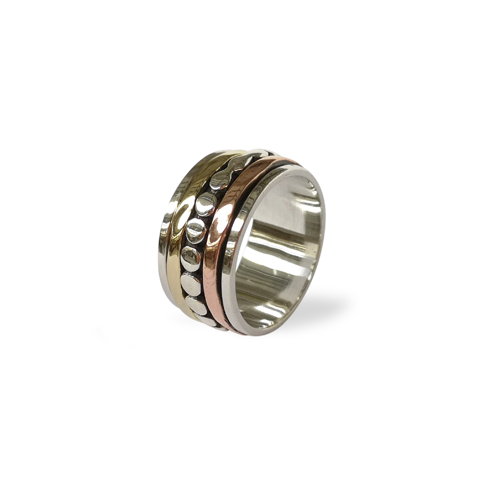 Meditationsring 925er Sterlingsilber