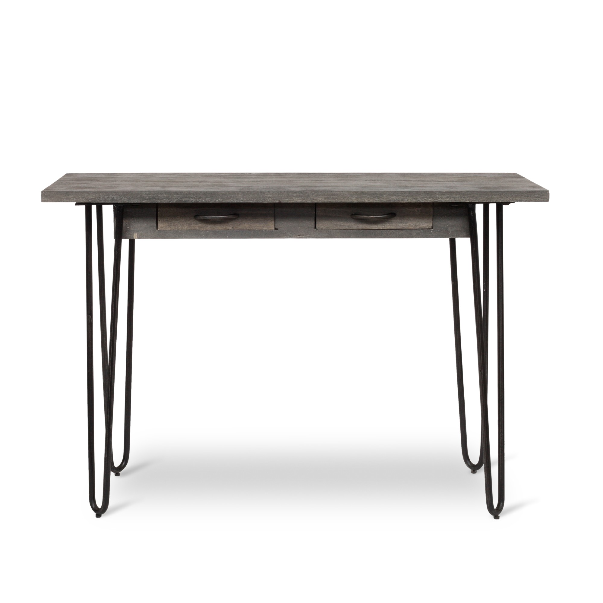 Konsolentisch 'Giscard', grau, B 115 cm, H 79 cm, T 40 cm