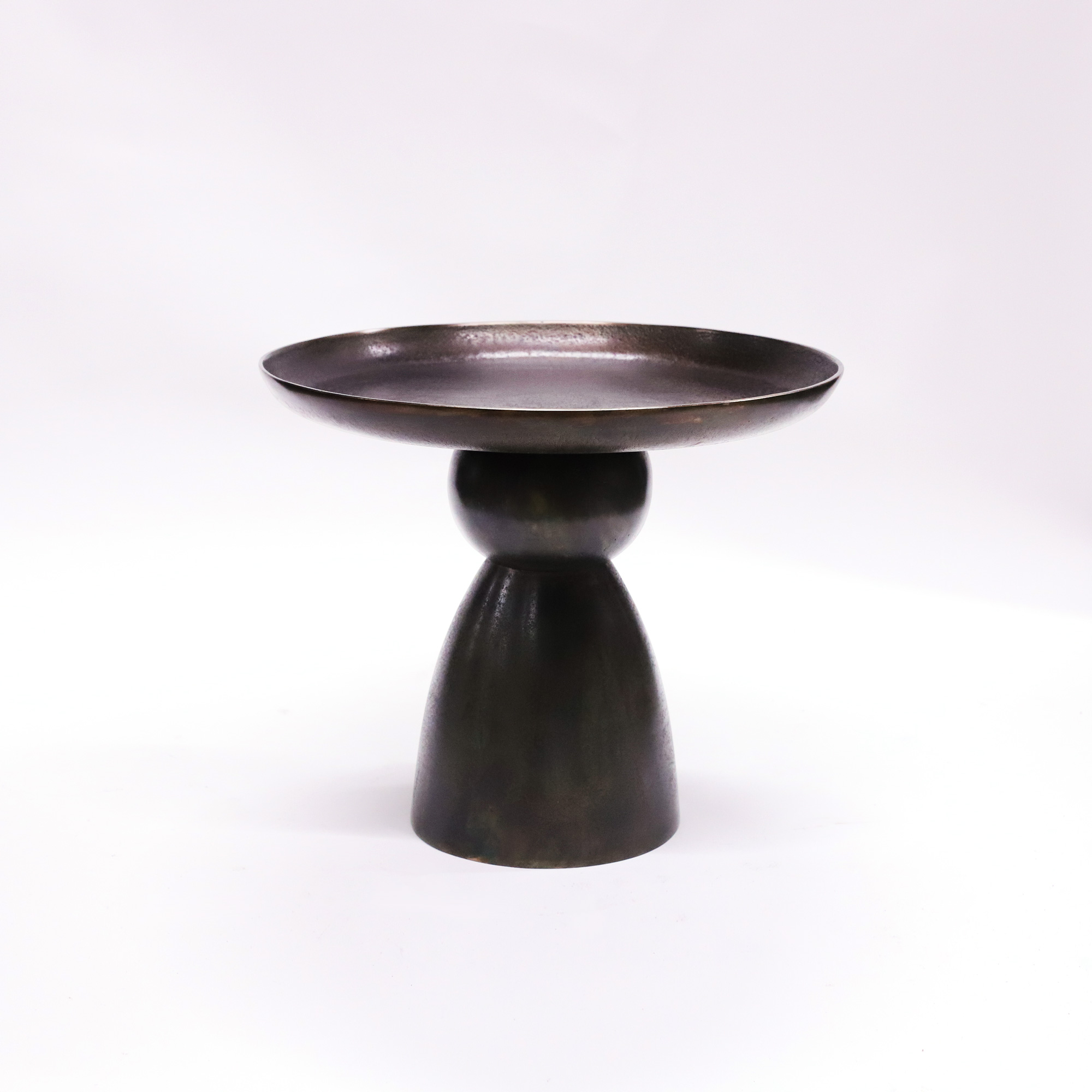 Beistelltisch 'Benz', aus Metallguss, Ø 45 cm, H 38 cm
