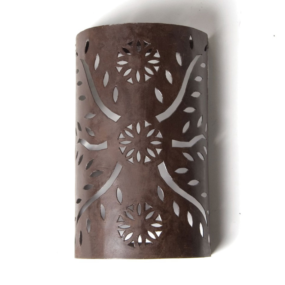 Wandleuchte 'Rameau', antik-braun, H 25,5 cm, B 15,5 cm, L 7,5 cm