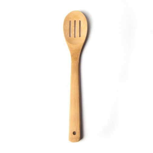 Kochlöffel aus Bambus, L 30 cm, B 6 cm, 0,8 cm