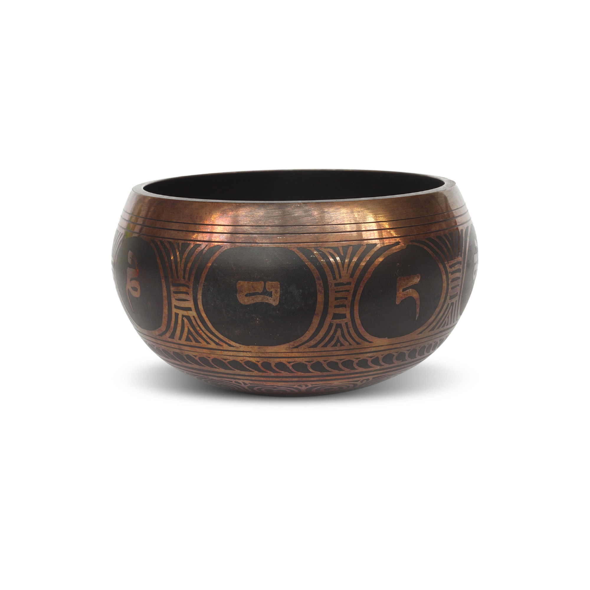 Klangschale 'Gulpa' M, bronze, Ø 13 cm, H 7,5 cm
