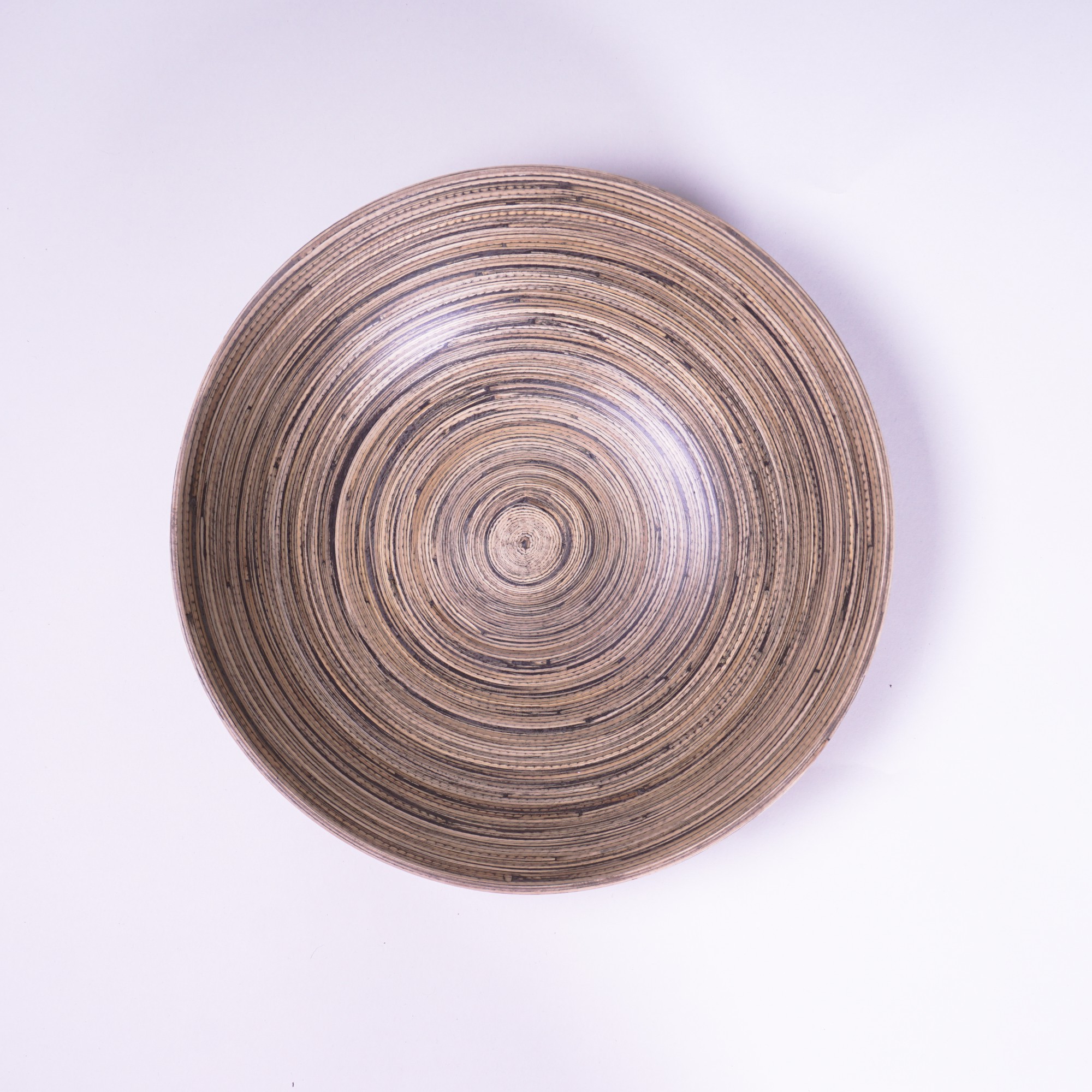 Bambusschale rund, natur, Ø 30 cm, H 8 cm
