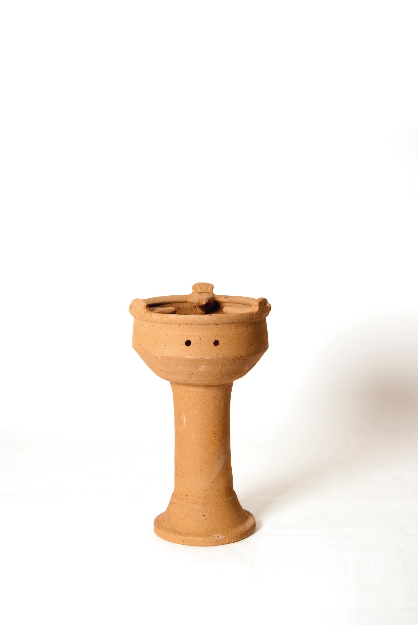 Tajine-Feuerstelle 'Kanoun' hoch, Ton natur, H 45 cm, Ø 30 cm