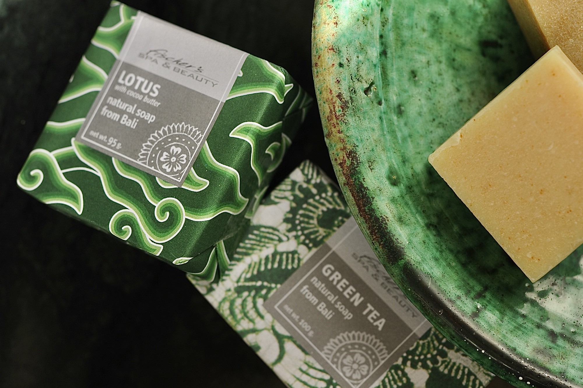 Naturseife 'Lotus', 95 g, aus 100% natürlichen Inhaltsstoffen