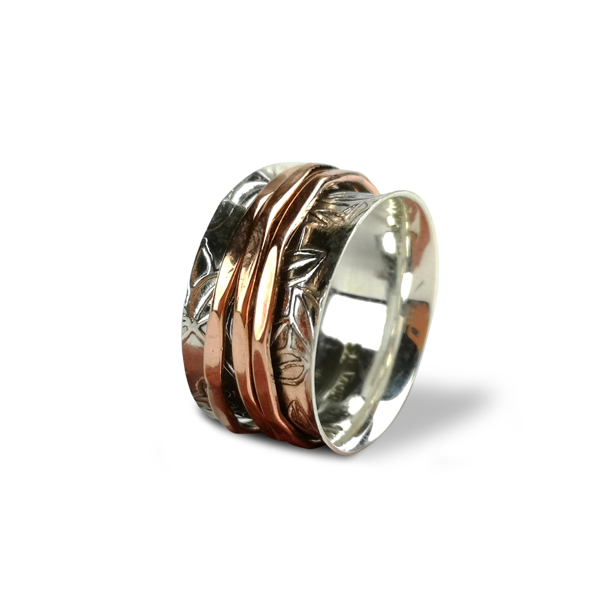 Meditationsring 925er Sterlingsilber